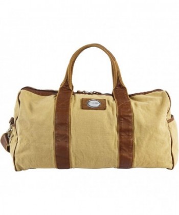Canyon Outback Canvas Leather Duffel