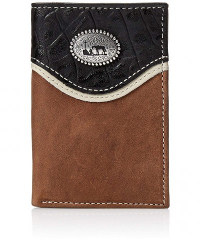 Nocona Mens Praying Trifold Brown