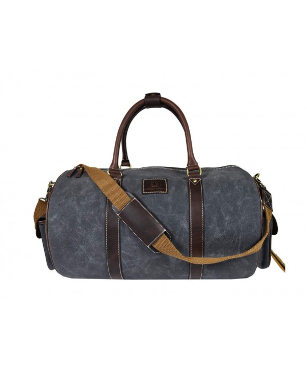 Water Resistant Multi Functional Weekender Aaron Leather