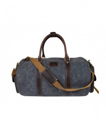 Water Resistant Multi Functional Weekender Aaron Leather