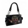 Embroidered Colorful Concealed Shoulder Handbags