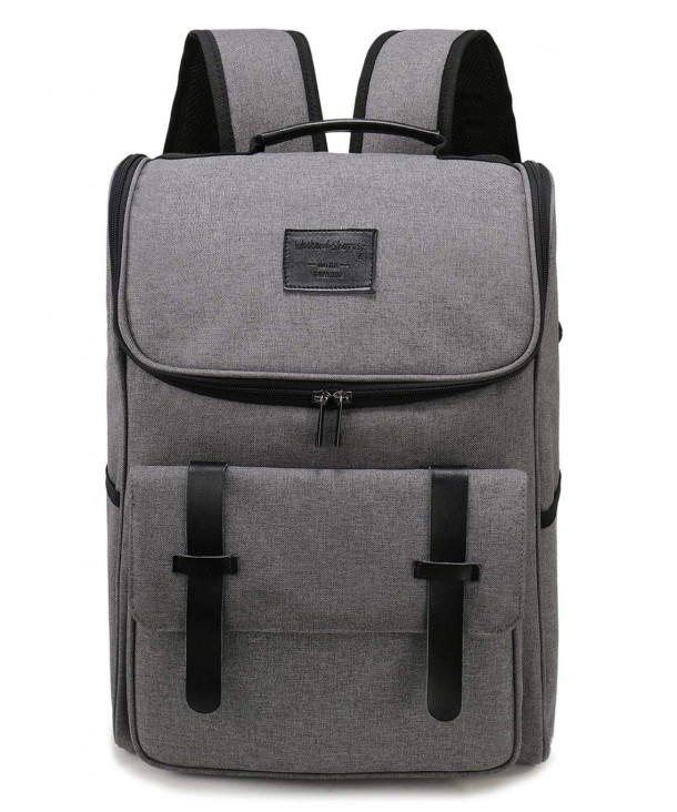 Lightweight Backpack Backpacks - Grey - C917XWL6KH8