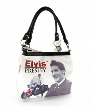 Elvis Presley Medium Handbag Motorbike