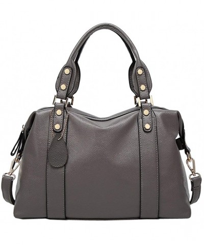 Kenoor Leather Handbag Shoulder Satchel