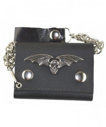 MM Flying Leather Trifold Wallet