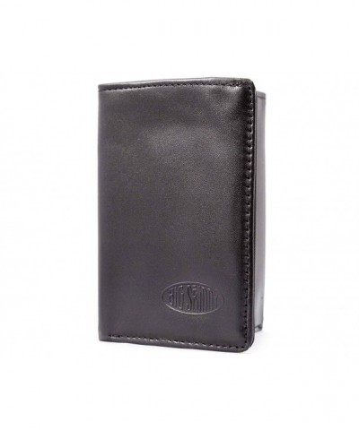 Big Skinny Tri Fold Leather Wallet