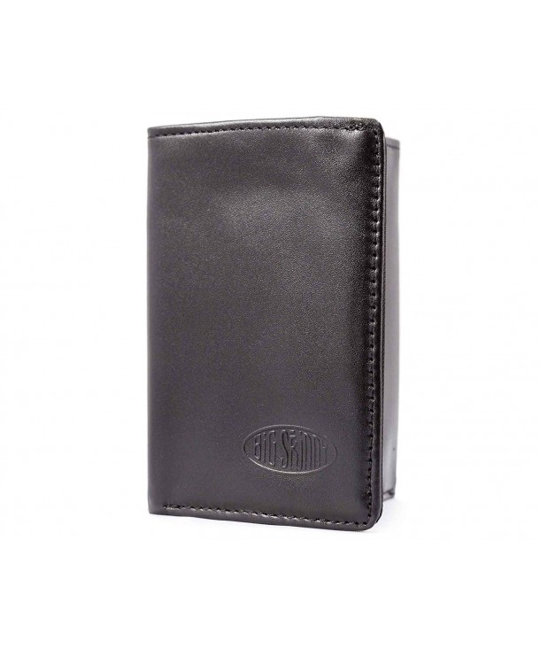 Big Skinny Tri Fold Leather Wallet