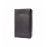 Big Skinny Tri Fold Leather Wallet