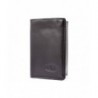 Big Skinny Tri Fold Leather Wallet