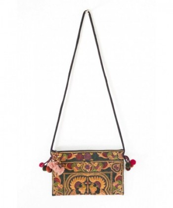 Changnoi Mocha Tribe Crossbody Embroidered