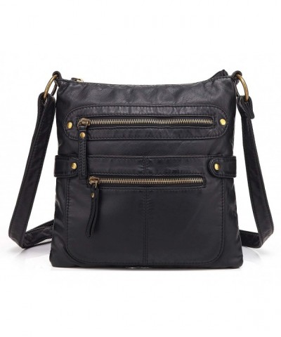 Scarleton Casual Double Zipper Crossbody