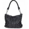 Zzfab Sparkle Rhinestone Suede Handbag