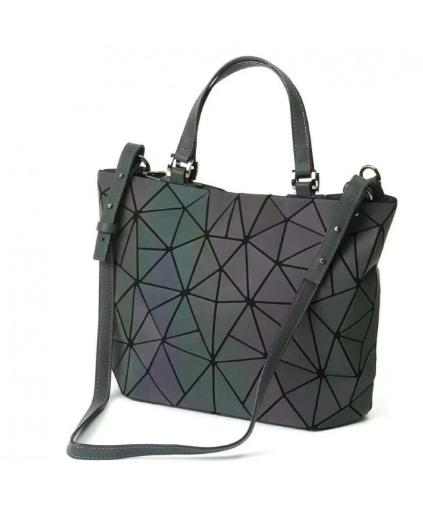 Handbags Geometric Luminous Holographic Shoulder