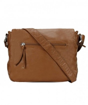 Multi Pocket Crossbody Bag H1932 - Brown - CH12GXRBVH1