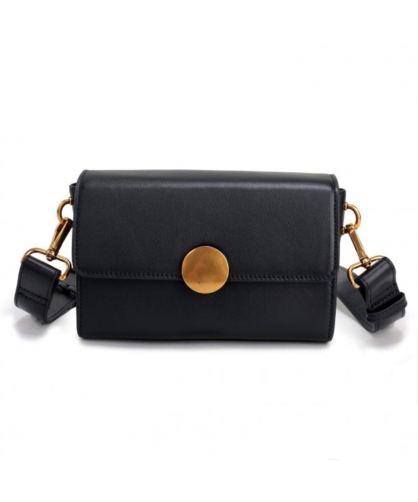 HERVERE Genuine Leather Crossbody Handbags