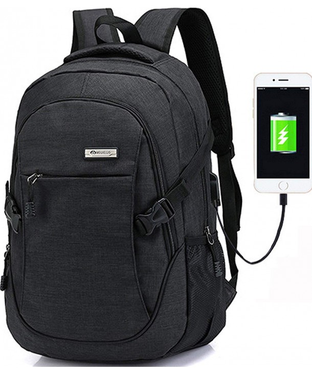 backpack computer Charging Lightweight Business - Black - C218DTQ5A6D