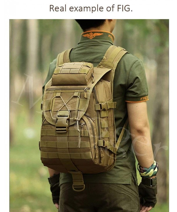 40L Tactical Backpack Military Molle Assault Backpack Hunting Gear ...