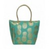 Golden Pineapple Handle Bags Accents