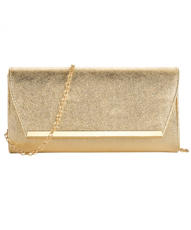 gold clutch purse evening