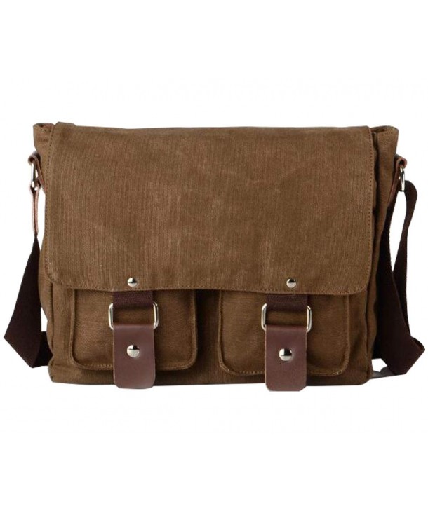 Messenger Vintage Shoulder Bookbag Satchel