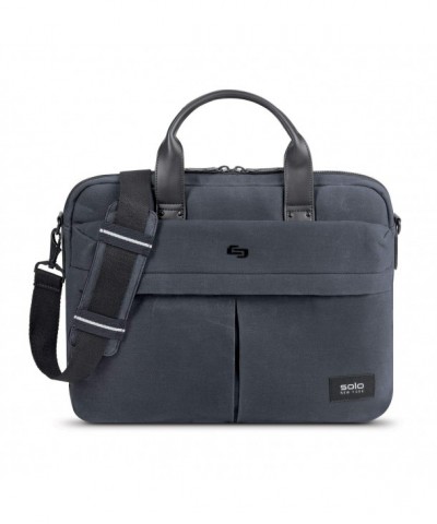 Gavin Waxed Canvas Brief Indigo