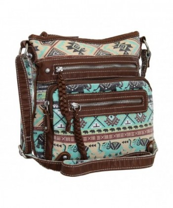 Aztec Elephant Print Purse Crossbody