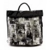 Magazine Collage Motorcycle Backpack Michelle