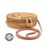 NATURALS Handwoven Rattan Crossbody Genuine