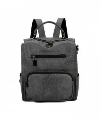 Backpack Leparvi Leather Handbag Capacity