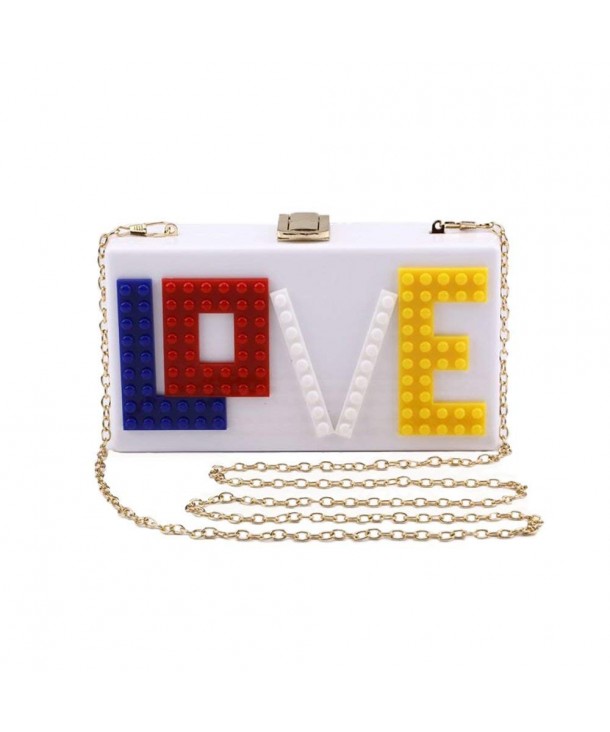 Onfashion Acrylic Evening Clutch Handbag