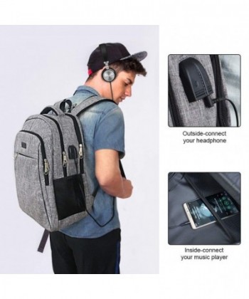 Backpack IIYBC Headphone Interface Waterproof - CN18I0ZHXZN