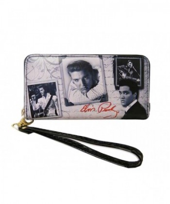 Elvis Presley Around Closure Wallet