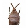 Leather Handbag Convertible Shoulder Backpack