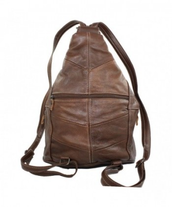 Women's Leather Sling Purse Handbag Convertible Shoulder Bag Tear Drop ...
