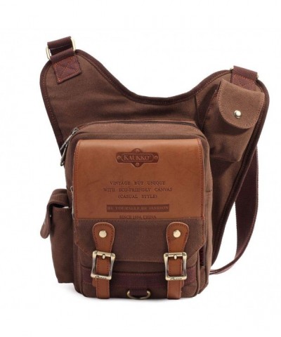 KAUKKO Shoulder Backpack Crossbody Messenger