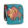 CHALA Around Wallet Wristlet Leather