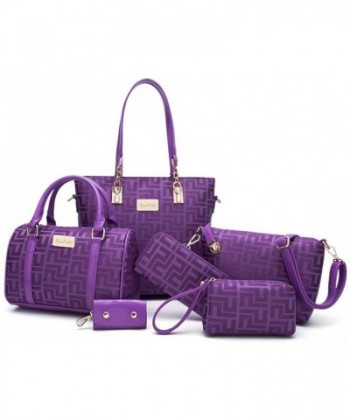 Women Shoulder Handbag Purse Purple