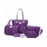 Women Shoulder Handbag Purse Purple