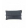 Compact Leather Shoulder Occasion Navy