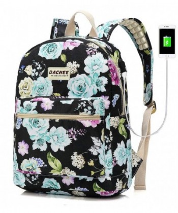 DACHEE Backpack Charging Waterproof Bookbag