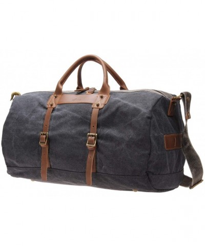 Overnight Weekender Leather i518 grey