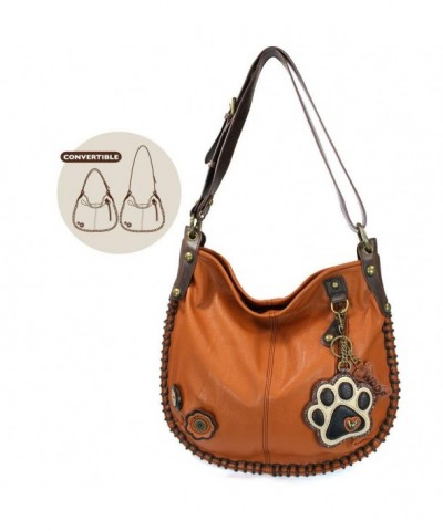 CHALA Crossbody Handbag Shoulder PawPrint Orange