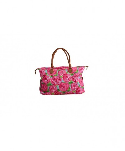 Lilly Inspired Rose Coral Weekender