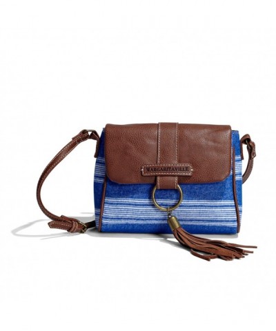 Margaritaville Womens Crossbody Shoulder Stripes