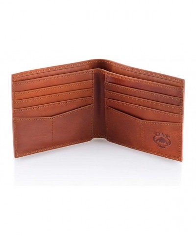 Stealth Mode Leather Bifold Wallet