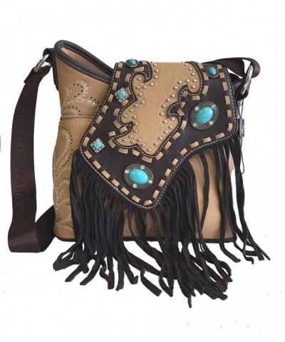 Montana West Western Crossbody Turquoise
