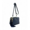 Triple Compartment Mini Crossbody Tassel