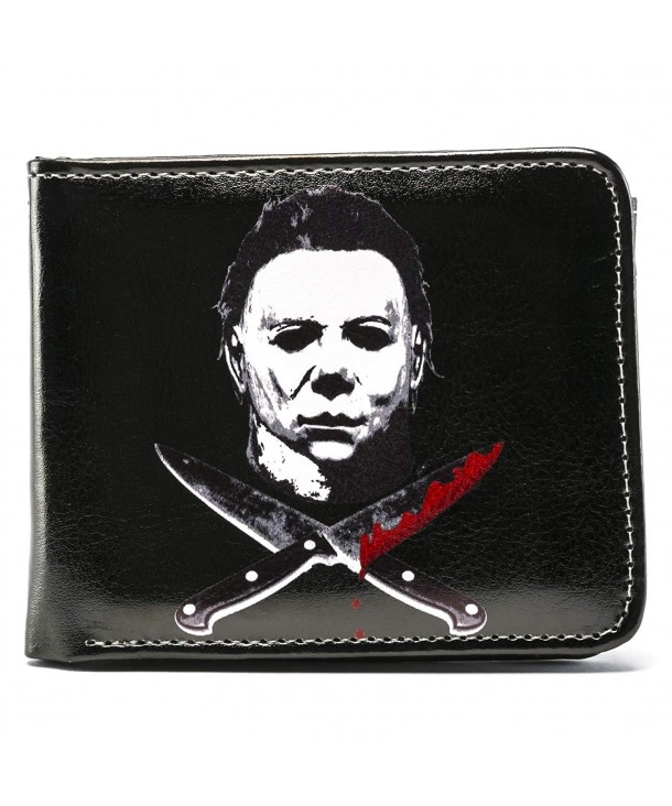Halloween Micheal Knives Bi Fold Wallet