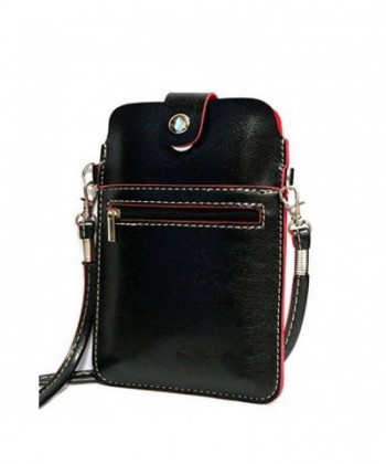 YaJaMa Leather Shoulder Crossbody Cellphone