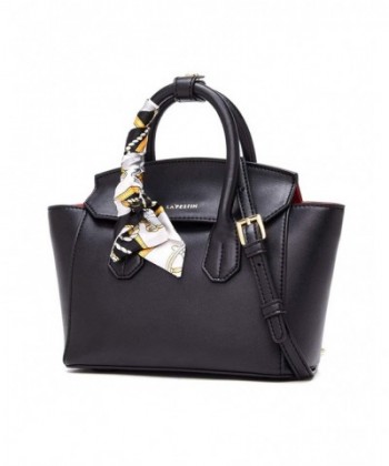 Women Elegent Top Handle Handbags Genuine Leather Tote Purse - Pink ...